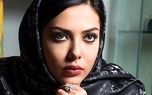 شیطنت یواشکی لیلا اوتادی سر صحنه /عکس